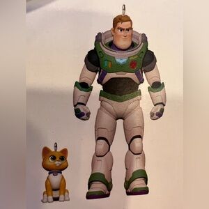 Buzz Lightyear and Sox 2022 Hallmark Ornament NEW